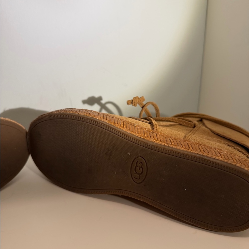 UGG Tan Suede Boots - Picture 5 of 7